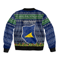 personalised-tokelau-christmas-sleeve-zip-bomber-jacket-coat-of-arms-and-map-beautiful-merry-xmas-snowflake