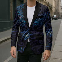 New Zealand New Year-Matariki Blazer Aotearoa Maori Tattoo Galaxy Sky
