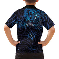 New Zealand New Year-Matariki Family Matching Tank Maxi Dress and Hawaiian Shirt Aotearoa Maori Tattoo Galaxy Sky LT03 - Polynesian Pride