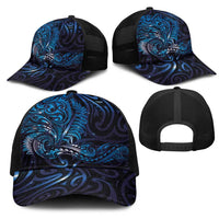 New Zealand New Year-Matariki Mesh Trucker Cap Aotearoa Maori Tattoo Galaxy Sky