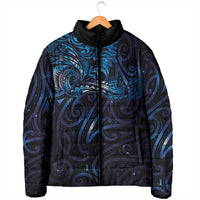 New Zealand New Year-Matariki Padded Jacket Aotearoa Maori Tattoo Galaxy Sky