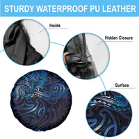 New Zealand New Year-Matariki Spare Tire Cover Aotearoa Maori Tattoo Galaxy Sky