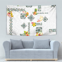Hawaiian Quilts Tapestry Tropical Fruits and Plants