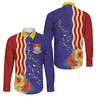 Kiribati Heritage Family Matching Puletasi and Hawaiian Shirt Map of the Islands and Polynesia Pattern