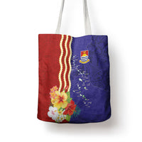 Kiribati Heritage Tote Bag Map of the Islands and Polynesia Pattern