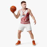 Personalised Tahiti Va'a Race Basketball Jersey Polynesian Tattoos Sporty Style - Polynesian Pride
