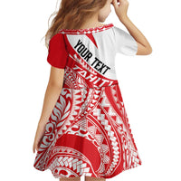 Personalised Tahiti Va'a Race Family Matching Off Shoulder Short Dress and Hawaiian Shirt Polynesian Tattoos Sporty Style LT03 - Polynesian Pride