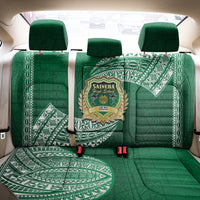Tonga Saineha High School Back Car Seat Cover Traditional Ngatu and Polynesian Pattern LT03 - Polynesian Pride