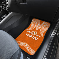 Tonga Tailulu College Car Mats Traditional Ngatu and Polynesian Pattern LT03 - Polynesian Pride