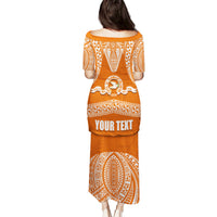 Tonga Tailulu College Puletasi Traditional Ngatu and Polynesian Pattern LT03 - Polynesian Pride