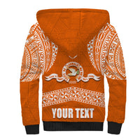 Tonga Tailulu College Sherpa Hoodie Traditional Ngatu and Polynesian Pattern LT03 - Polynesian Pride