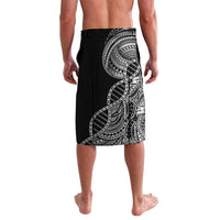 Samoan DNA Art Tattoo Lavalava Polynesian Pattern Black Color