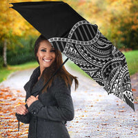 Samoan DNA Art Tattoo Umbrella Polynesian Pattern Black Color