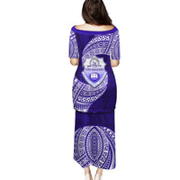 Tonga Tupou High School Puletasi Traditional Ngatu and Polynesian Pattern LT03 - Polynesian Pride