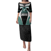 Custom New Zealand Bicycle 2025 Family Matching Puletasi and Hawaiian Shirt