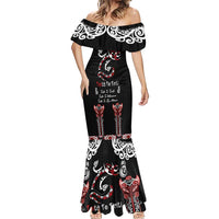 Aotearoa Toitu Te Tiriti-Maori Taniwha Mermaid Dress Toitu Te Whenua Toitu Te Reo Maori LT03 - Polynesian Pride