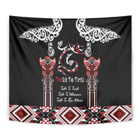 Aotearoa Toitu Te Tiriti-Maori Taniwha Tapestry Toitu Te Whenua Toitu Te Reo Maori LT03 - Polynesian Pride