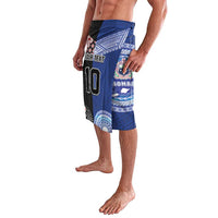 Custom Aotearoa and Samoa Rugby Lavalava Maori Warrior and Teuila Emblem-Tatau with Taniko Art