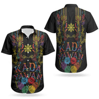 Philippines Kadayawan Festival Couples Matching Summer Maxi Dress and Hawaiian Shirt Polynesian Tribal Art Barong Style LT03 - Polynesian Pride