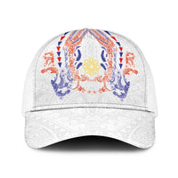 Philippines Barong Style Baseball Net Cap Polynesian Kakau Art Tattoos with Tribal Filipino Sun