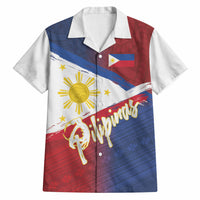 Philippines Basketball Custom Hawaiian Shirt Pilipinas Tribal Pattern LT03 Multicolor - Polynesian Pride