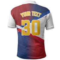 Philippines Basketball Custom Polo Shirt Pilipinas Tribal Pattern LT03 - Polynesian Pride