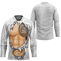 Samoan Tatau Hockey Jersey Tattoo Reveal Effect