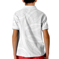 Hawaiian Kakau Kid Polo Shirt Aquaman Tattoo Reveal Effect