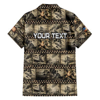Pearl Harbor Remembrance Day Personalized Family Matching Short Sleeve Bodycon Dress and Hawaiian Shirt Memories of December 7 with Red Poppy Lei LT03 - Polynesian Pride