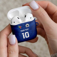 Custom Samoa Rugby AirPods Case Tatau Tribal Motifs Sporty Style LT03 - Polynesian Pride