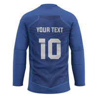 Custom Samoa Rugby Hockey Jersey Tatau Tribal Motifs Sporty Style - Polynesian Pride
