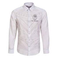 Custom Fiji Rugby Family Matching Off The Shoulder Long Sleeve Dress and Hawaiian Shirt Tapa Tribal Motifs Sporty Style - Polynesian Pride