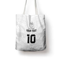 Custom Fiji Rugby Tote Bag Tapa Tribal Motifs Sporty Style - Polynesian Pride