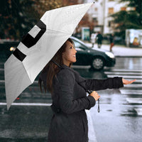 Custom Fiji Rugby Umbrella Tapa Tribal Motifs Sporty Style - Polynesian Pride