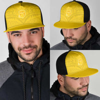 Niue Rugby Mesh Trucker Cap Hiapo Tribal Motifs Sporty Style LT03 - Polynesian Pride