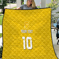 Custom Niue Rugby Quilt Hiapo Tribal Motifs Sporty Style - Polynesian Pride