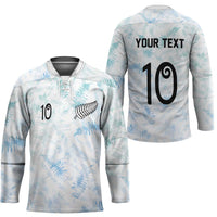 Custom New Zealand Football Hockey Jersey The Whites-Aotearoa Inspired - Polynesian Pride