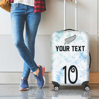 Custom New Zealand Football Luggage Cover The Whites-Aotearoa Inspired - Polynesian Pride