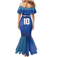 Custom Fiji Football-Towards World Cup 2026 Family Matching Mermaid Dress and Hawaiian Shirt LT03 - Polynesian Pride