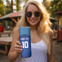 Custom Fiji Football-Towards World Cup 2026 Skinny Tumbler