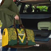 Australia Rugby Custom Travel Bag Aboriginal Art Sporty Style - Polynesian Pride