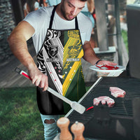 Aotearoa Australia Rugby Apron Maori and Aboriginal Art Sporty Style LT03 - Polynesian Pride