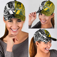 Aotearoa Australia Rugby Classic Cap Maori and Aboriginal Art Sporty Style - Polynesian Pride