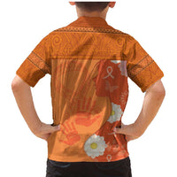 International Day for the Elimination of Violence Against Women Family Matching Mermaid Dress and Hawaiian Shirt Polynesian Pattern LT03 - Polynesian Pride