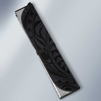 Hawaiian Independence Day Auto Sun Shade Kanaka Maoli Symbols With Tapa Motifs and Tropical Plants - Polynesian Pride