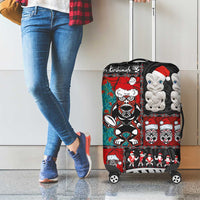 New Zealand Christmas Luggage Cover Maori Christmas Spirit - Meri Kirihimete LT03 - Polynesian Pride