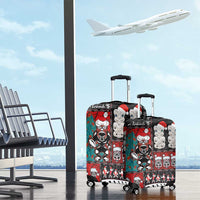 New Zealand Christmas Luggage Cover Maori Christmas Spirit - Meri Kirihimete LT03 - Polynesian Pride