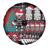 New Zealand Christmas Spare Tire Cover Maori Christmas Spirit - Meri Kirihimete LT03 - Polynesian Pride