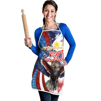 Philippines and United States Semiquincentennial Apron Eagle and National Flag Style
