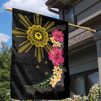 Hawaii and Philippines Together Garden Flag Hibiscus Flower and Sun Badge Polynesian Pattern Coloful LT03 - Polynesian Pride